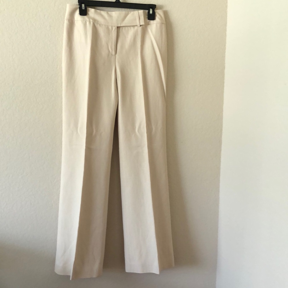 Semi wide leg pinstripe pants, trousers , new